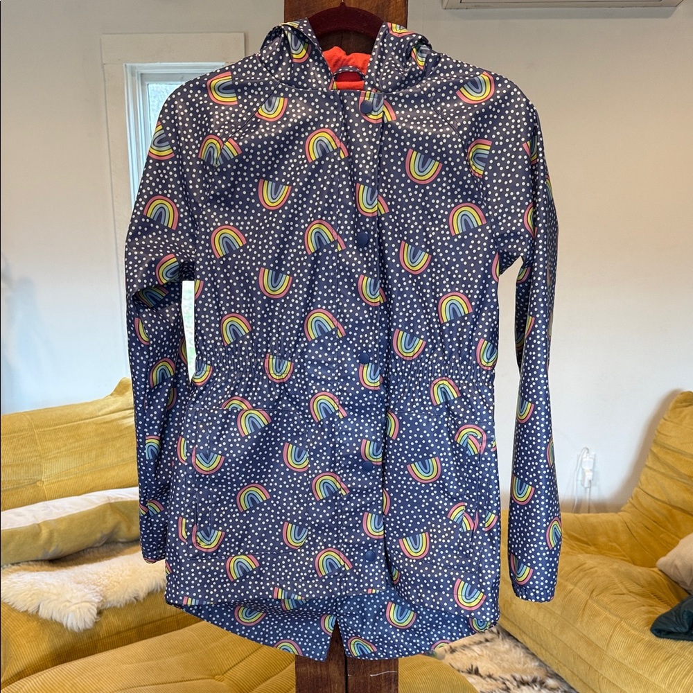 Cat & Jack Polka Dot Navy Jacket
